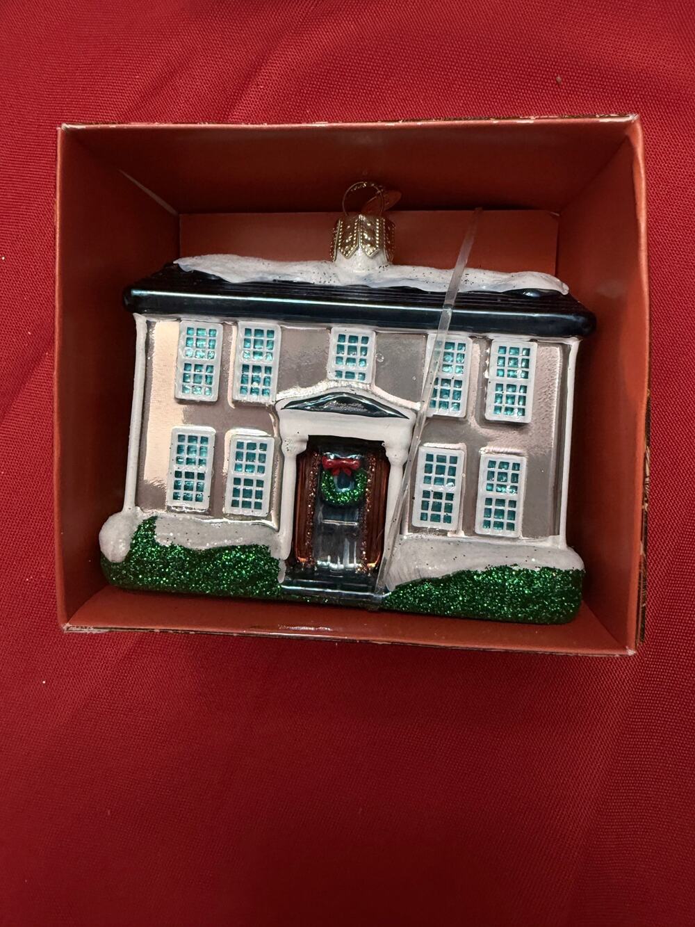 John Derian House Glass Ornament. Artist collaboration with target new in box￼